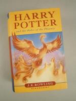 A copy of Harry Potter and The Order of Phoenix