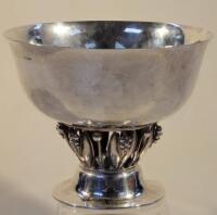 A 1920's Georg Jensen silver centrepiece bowl