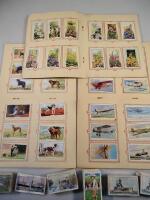 A collection of Park Drive cigarette cards