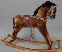 A child's rocking horse
