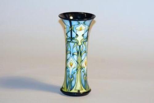 A early 21stC Moorcroft Art Deco pattern vase