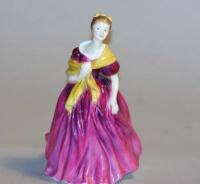 A Royal Doulton figure of a lady 'Adrienne'