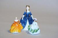 Three Royal Doulton figures