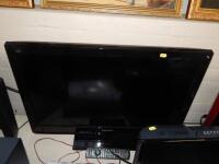 A Panasonic Viera 32" flatscreen television.