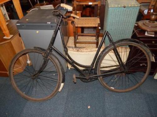 A ladies Pashley style bicycle.