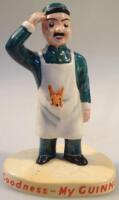 A Carltonware Guinness advertising figure of a saluting zookeeper with a kangaroo in his front pocke