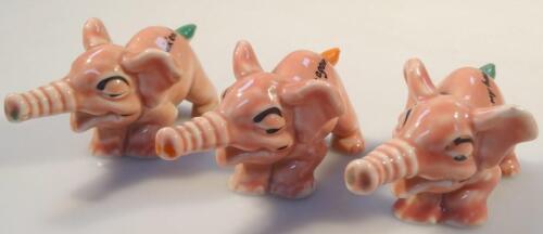 Wade Shamrock pottery pink elephants for the perils of drink series