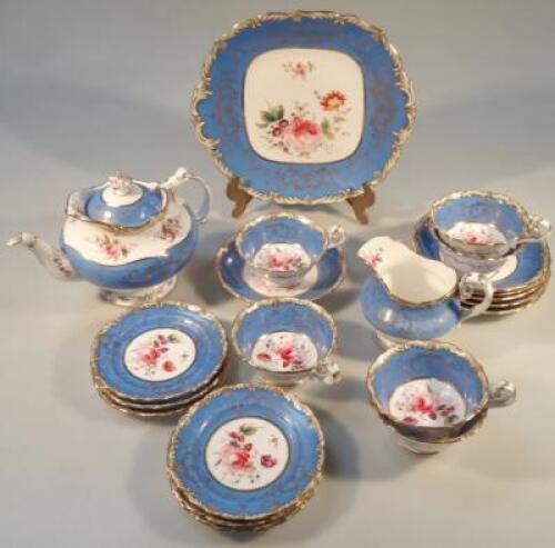 A Coalport tea service