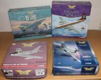 Boxed die-cast scale model planes