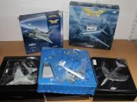 Boxed die-cast scale model planes to include Corgi English Precision Cast Classics