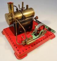 A 20thC Mamod style stationary engine