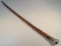 An Edwardian walking stick