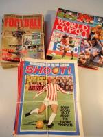 Football related ephemera to include Shoot 1970