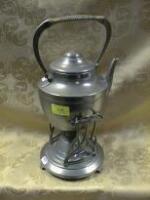 An EPNS spirit kettle and stand