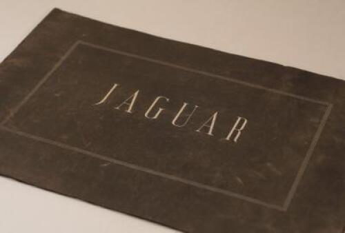 A Jaguar Cars (SS Cars) 1938 sales brochure