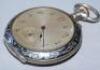 A Victorian Niello Silver pocket watch