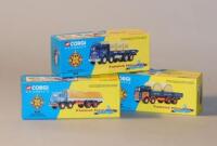 Three Corgi Classics Famous Hauliers around Britain models