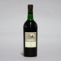 A bottle of Berry & Rudd Vintage Port