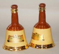 Two Bells boxed Celebration Scotch Whisky decanters