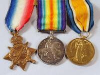 A WWI trio of medals