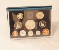 A 1997 UK proof coin collection.