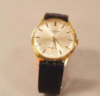 A late 1960s J W Benson gold capped gentleman's wrist watch