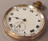 An early 20thC Buran pocket watch