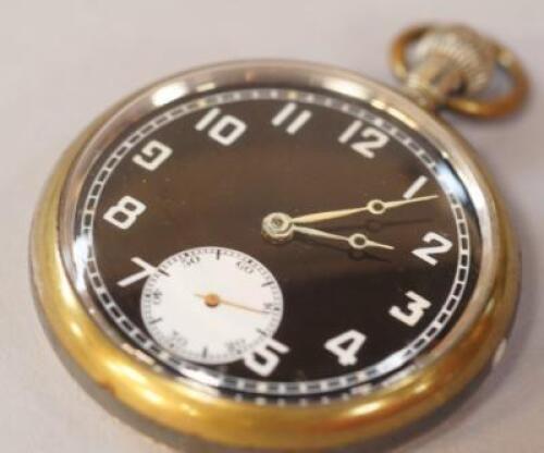 A 1940s WWII military pocket watch