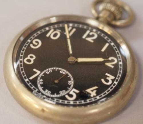 A 1940s WWII military pocket watch