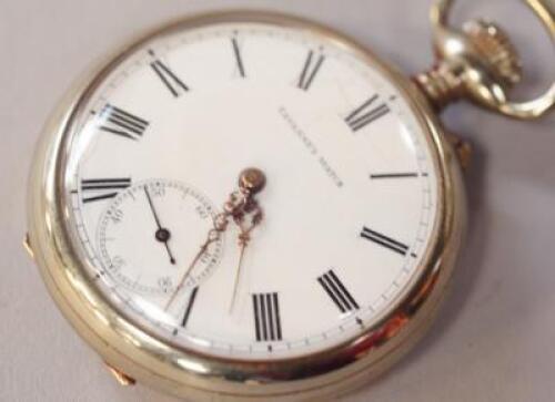 An early 20thC Tavannes pocket watch