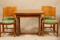 A 1930s dining room suite