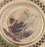 A 2006 Britannia 1oz Silver Coin Cover.