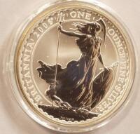 A 2006 Silver Britannia £2 coin.