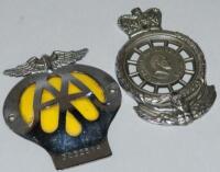 A mid 20thC AA Membership badge