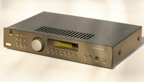 An Arcam FMA A28 integrated amplifier.