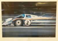 After Nicholas Watts. A motor racing print entitled 'Winners'