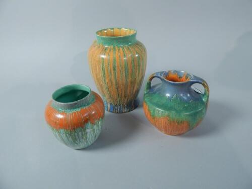 Three items of Shelley and other pottery