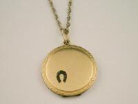 A locket and chain