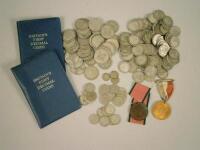 Large quantity of coins etc