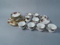 A Royal Albert Old Country Roses pattern part tea set