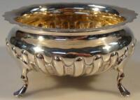 A Victorian silver bowl