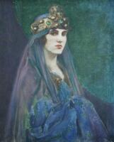 ‡Walford Graham Robertson (1866-1948). A lady in oriental costume