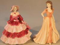 A Coalport ladies of fashion figure Jacqueline