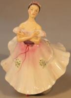 A Royal Doulton figure The Ballerina