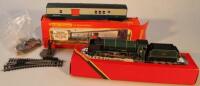 A boxed Hornby 00 gauge locomotive and tender 'Sir Dinadin' R.154