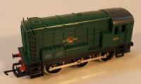 A boxed Hornby 00 gauge diesel electric shunter R.156 class 08.