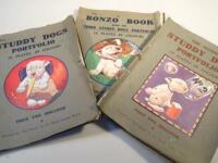 G E Studdy. Bonzo and the Studdy Dogs Portfolios and three editions.