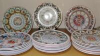 A large quantity of various Wedgwood calendar plates