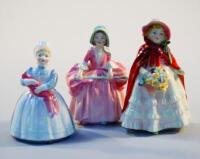 Three Royal Doulton figures