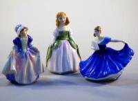 Three Royal Doulton figures